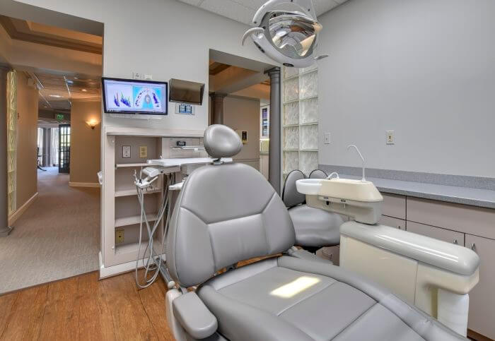 Annapolis MD dentist office operatory room